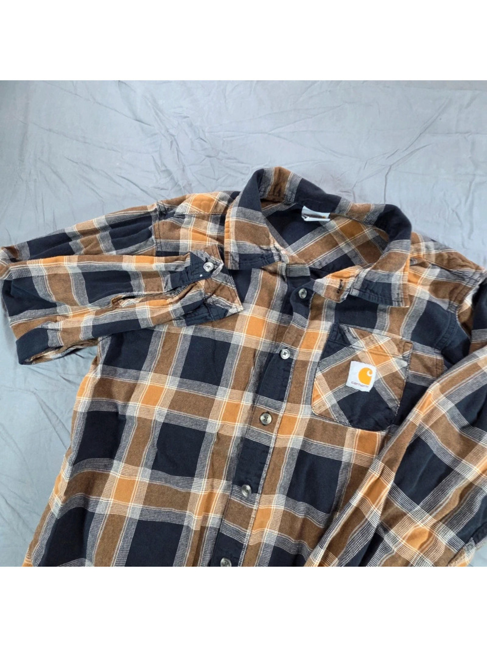 Carhartt plaid long-sleeve shirt